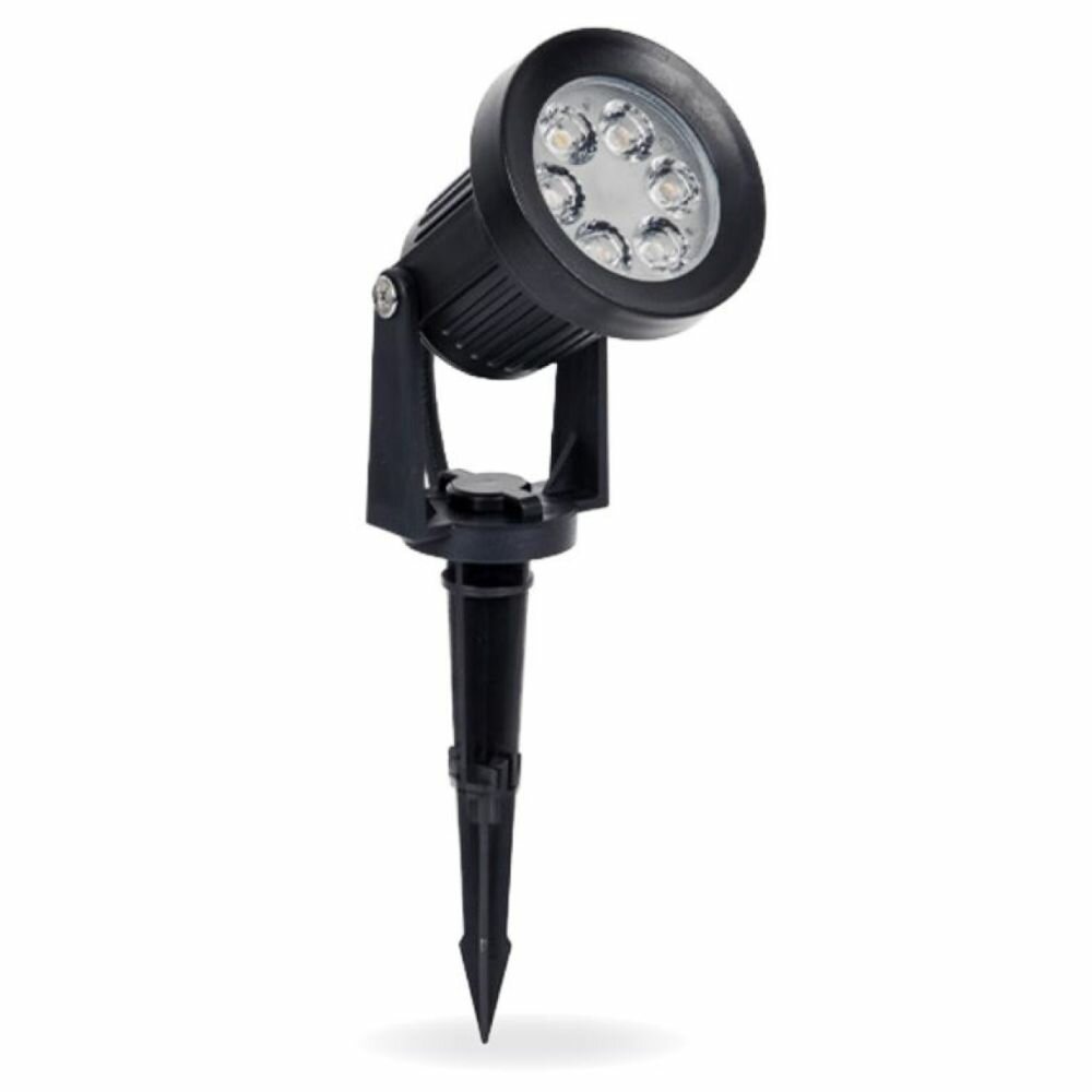 Светильник грунтовой на колышке (грунтовый) FeronONE SP2712 8W RGB 195-245V IP65 пластик 51749 fr_51749