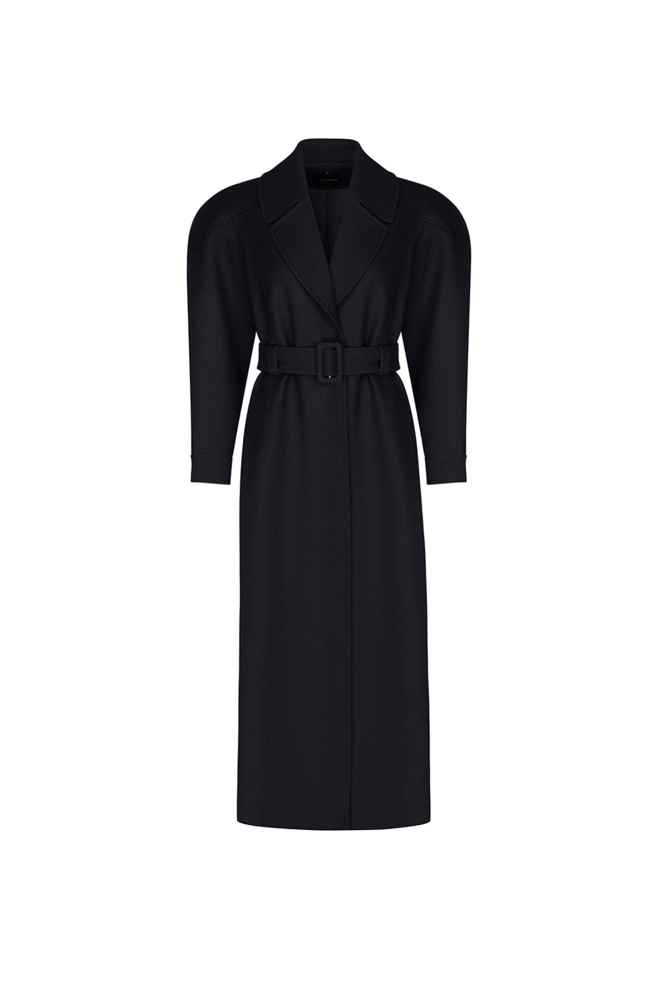 Пальто YULIAWAVE, размер XS, черный