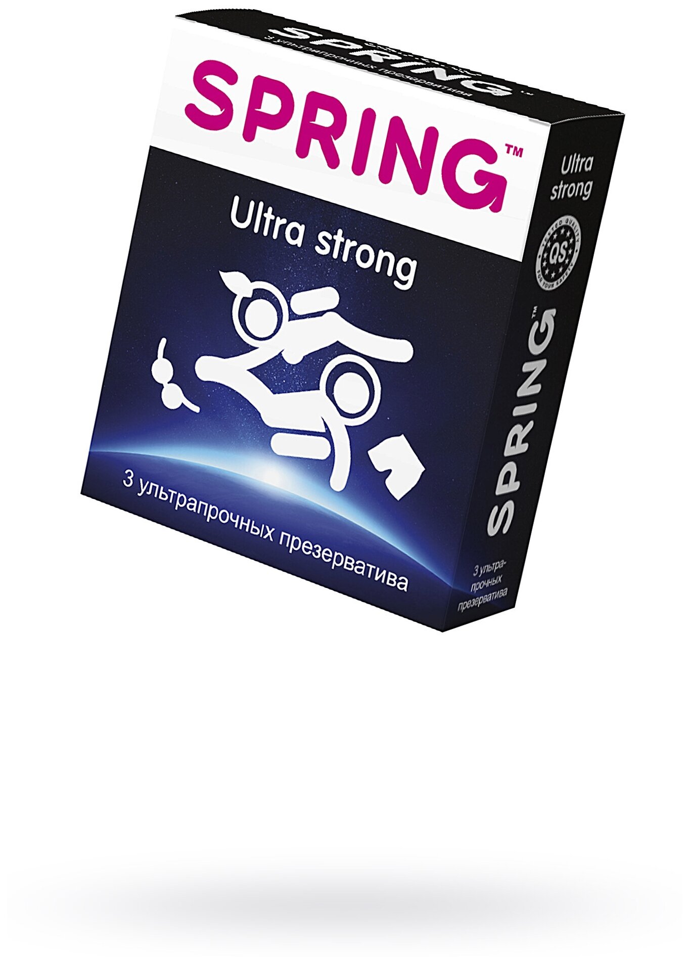 Ультрапрочные презервативы SPRING ULTRA STRONG - 3 шт.