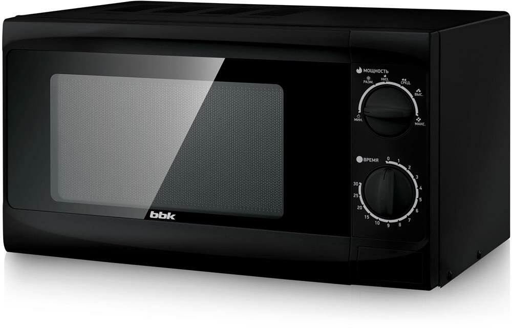 Микроволновая печь BBK 20MWS-706M/B объем 20 л мощность 700 Вт черный