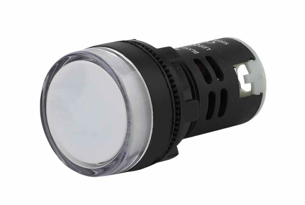 Лампа светосигнальная AD22DS d22мм 230В бел 1шт