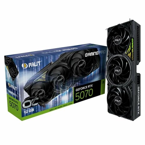 Видеокарта Palit PCI-E nVidia RTX 5070 Ti GAMINGPRO OC 16 Gb 256 bit GDDR7 11342900₽