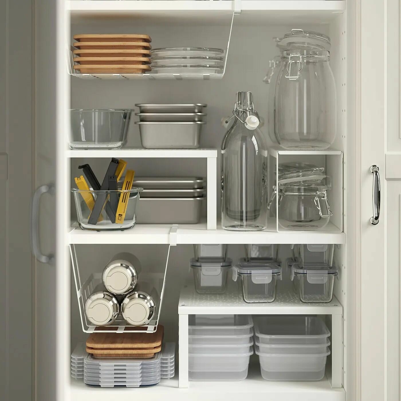 Стеклянный Контейнер с крышкой для продуктов Ikea 365+ Икеа 1л — фото 1