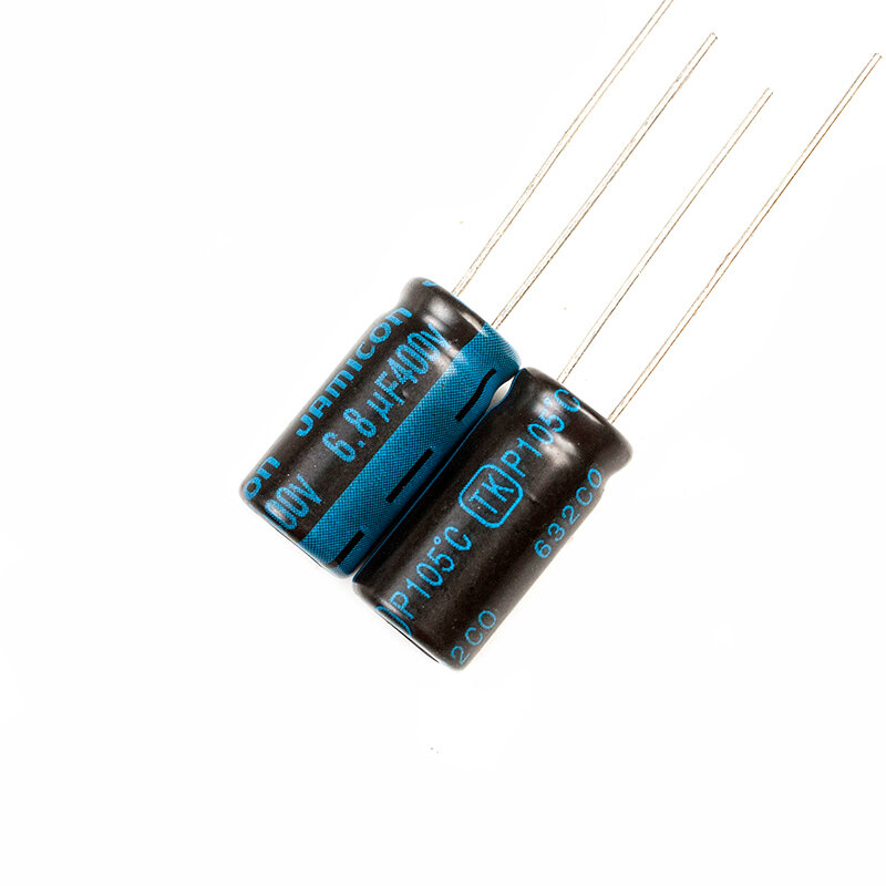 5шт. Конденсатор 400В-6.8мкФ (6.8uF-400V, 8x16мм)