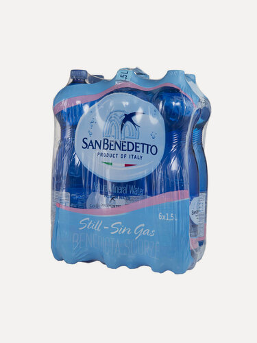 Изображение товара Вода "San Benedetto" 1,50л *6шт, негазированная, пэт