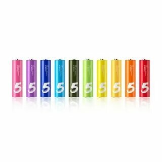 Батарейки комплект 10шт Xiaomi Rainbow ZI5 AA 1.5в Alcaline