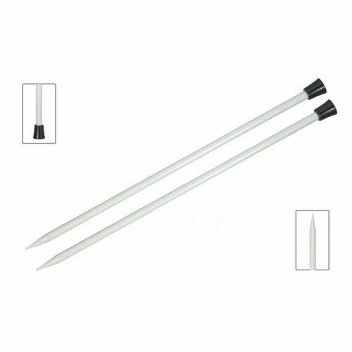фото Спицы прямые basix aluminum 4мм/35см, knitpro, 45265 knit pro