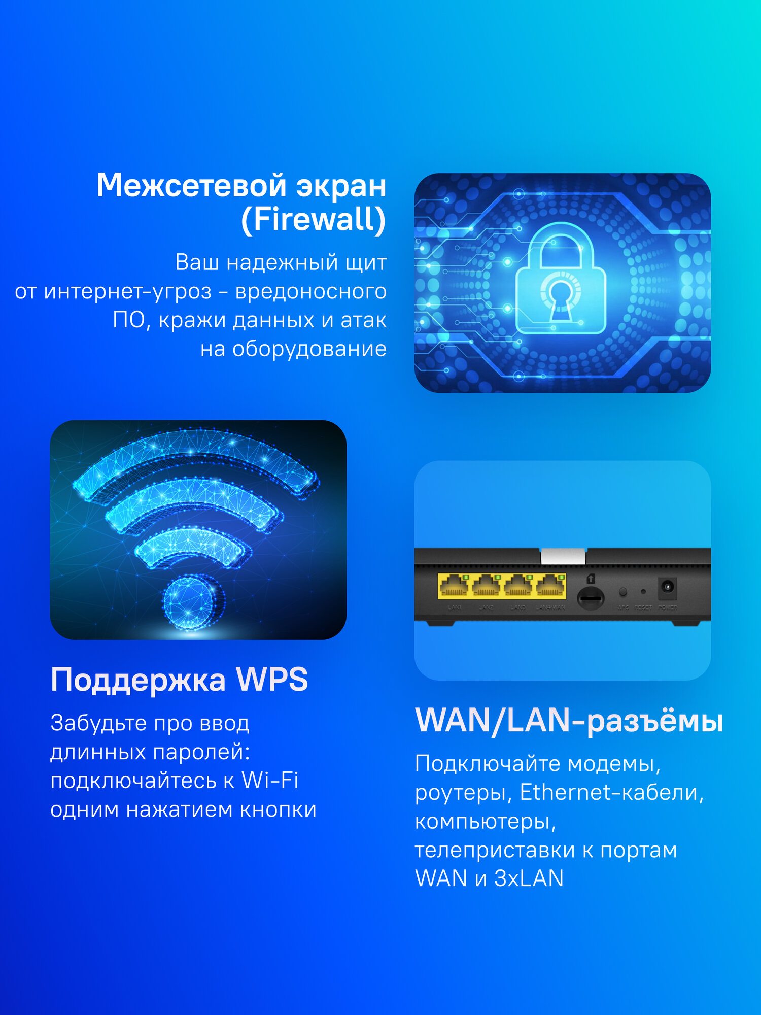 Wi-Fi роутер CUDY LT500, AC1200, черный — фото 1