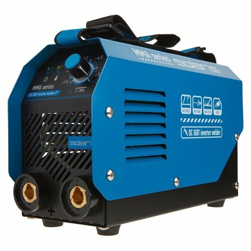 Инвертор сварочный solaris mma-250d (230в, 20-200 а, 70в, электроды диам. 1.6-5.0 мм, вес 3.6 кг) SOLARIS MMA250D