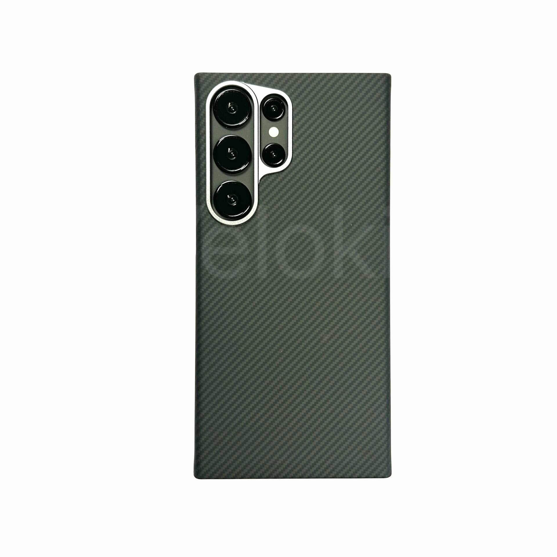 Чехол Настоящее углеродное волокно для Samsung Galaxy S24 Ultra, черный Magsafe 600D