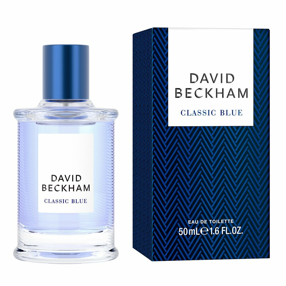 Парфюмерная вода мужская DAVID BECKHAM "Classic Blue" 50мл древесный аромат