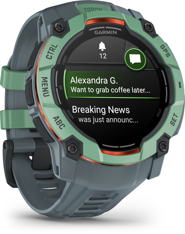 Смарт-часы Instinct 3,50mm, AMOLED, Neotropic Bezel with Twilight Band — фото 1