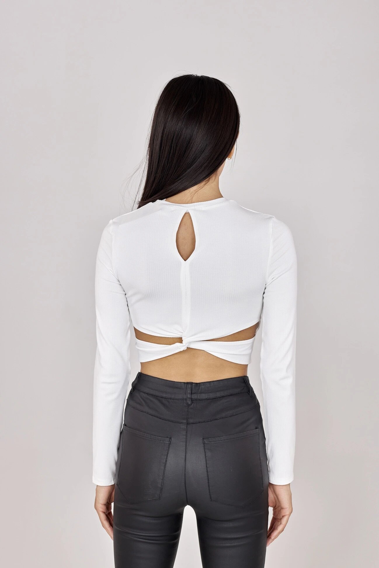 Лонгслив Selfie, размер S, , белый — фото 1