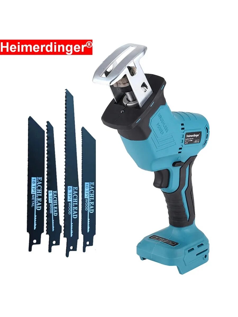 Пила сабельная аккумуляторная Хеимердингер без батарей