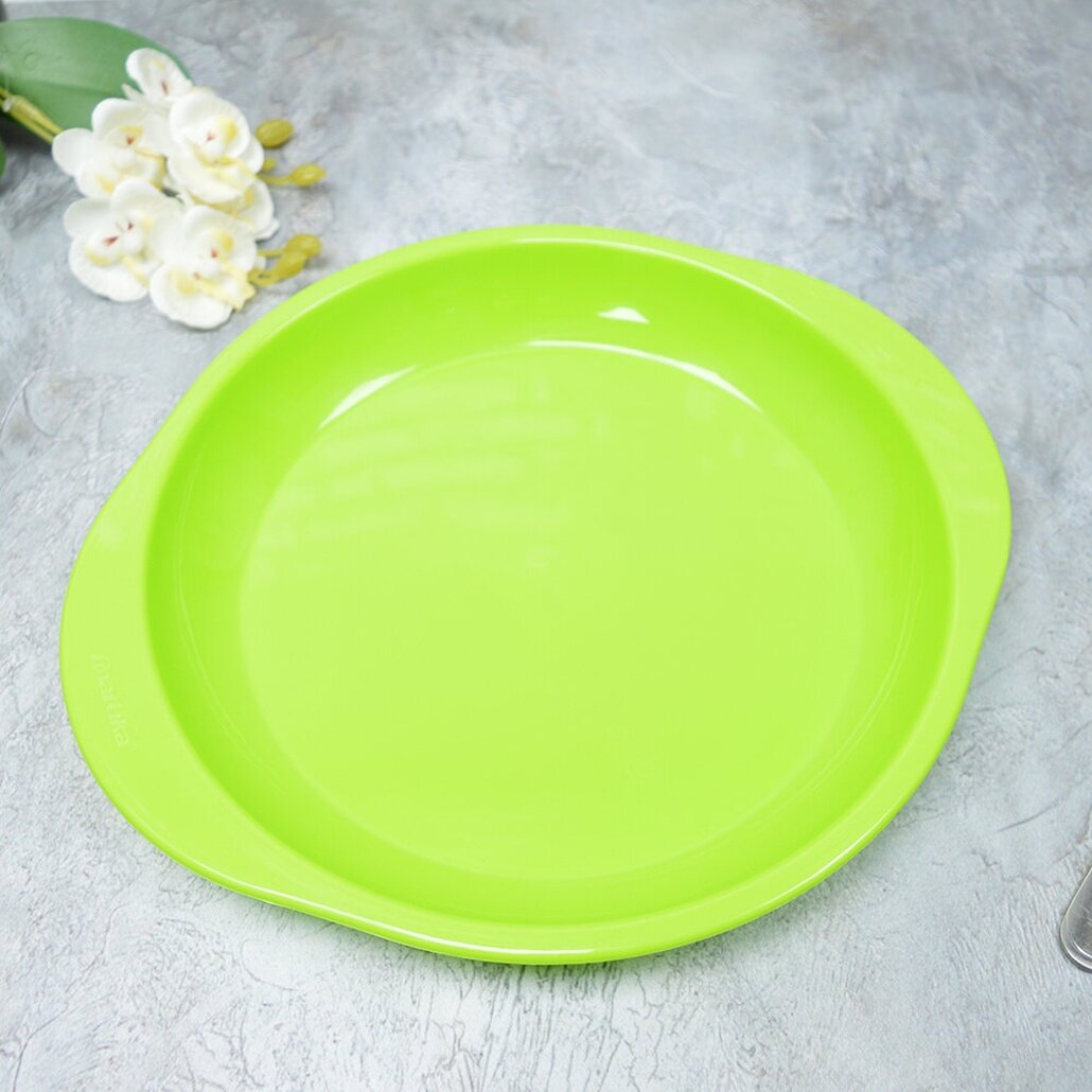 Тарелка для вторых блюд «Чезаре» 20х20см цвет в ассортименте пластиковая