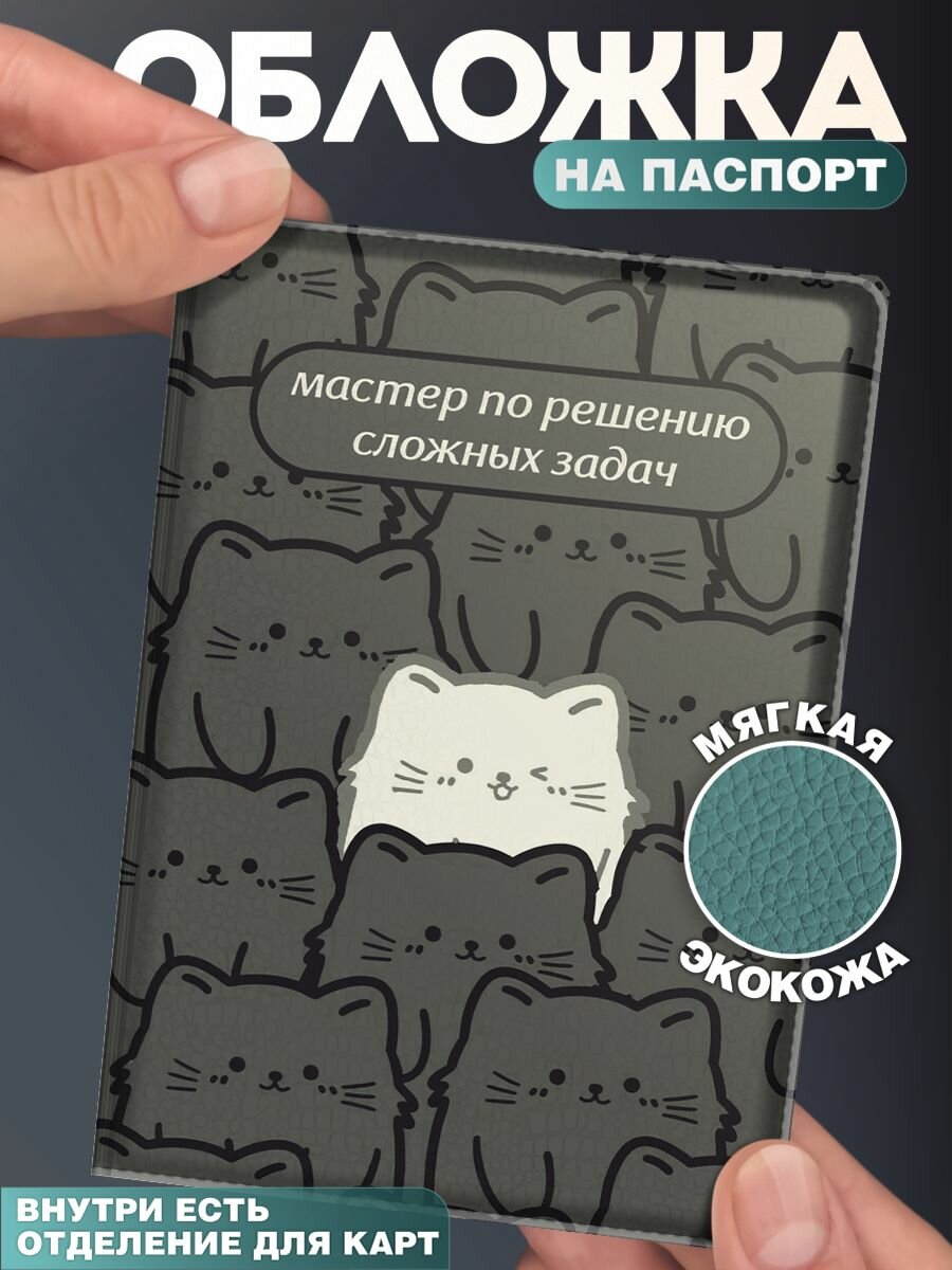Обложка для паспорта КРАСНИКОВА