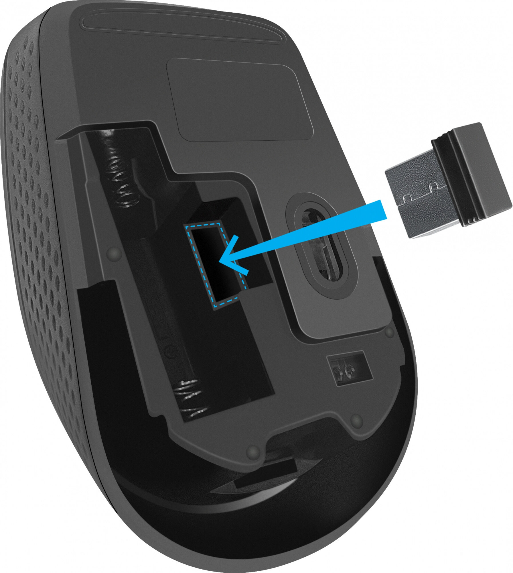 Мышка беспроводная компьютерная 52055 Tiana MB-055