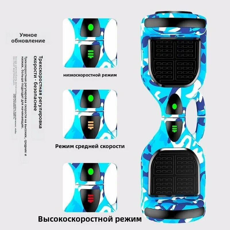 Изображение Гироскутер, диаметр: 7 (дюймы), темно-розовый