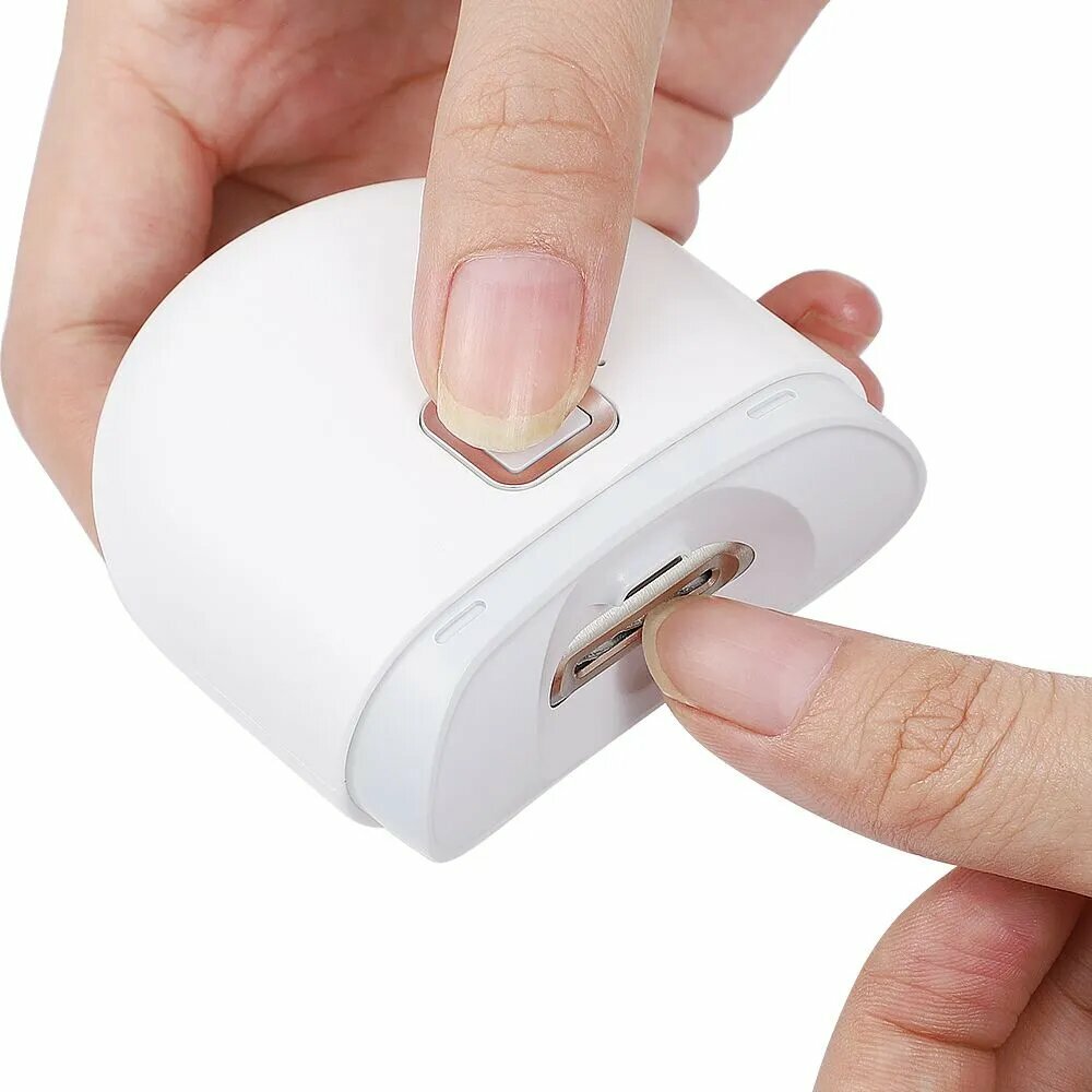 Триммер Xiaomi Electric Nail Clipper D603 для стрижки ногтей, с подсветкой, 2 скорости
