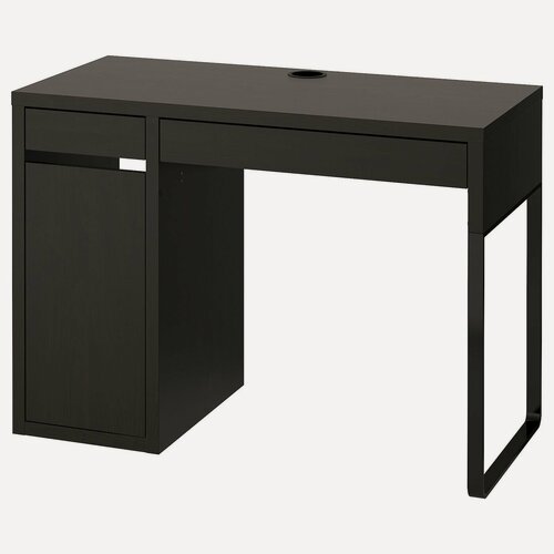 Изображение товара MICKE Письменный стол икеа, черно-коричневый 105x50 см (20373918)