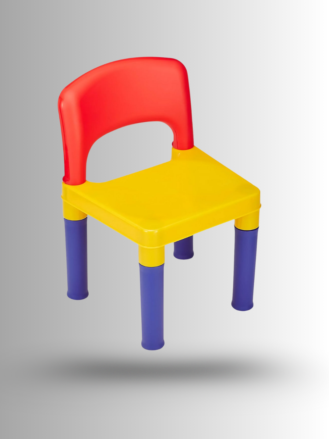 Детский складной стул-табурет Spring Plast, розовый, принт единорог — фото 1