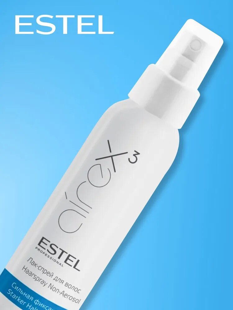 ESTEL PROFESSIONAL Лак-спрей AIREX для волос сильной фиксации, 100 мл — фото 1