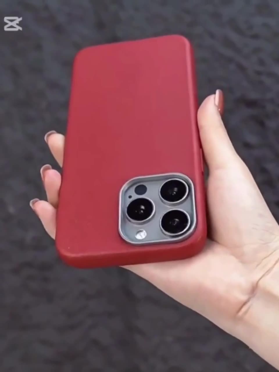 Чехол для iPhone 13PRO MAX с эффектом кожи – стильный и минималистичный дизайн — фото 1