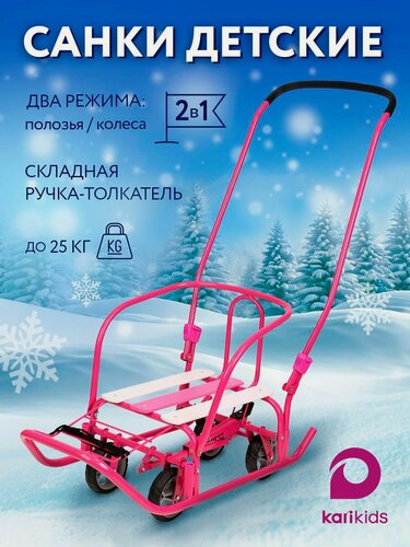 Изображение товара Санки для девочек kariKids