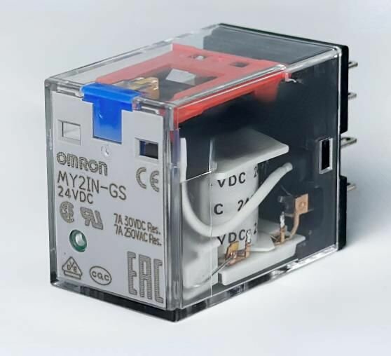 MY2IN-GS 24VDC Реле Омрон (5 шт.) — фото 1