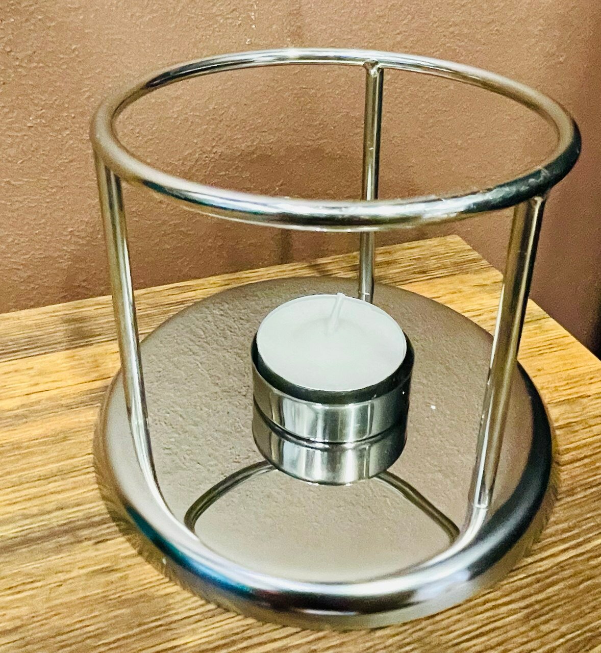 Подогреватель для заварочного чайника "свеча" (сталь), круглый