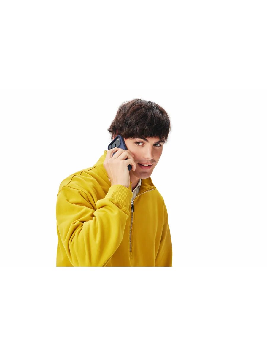 Чехол на iPhone 17 Pro Max uBear Touch Mag Case, магнитный, цвет: синий — фото 1