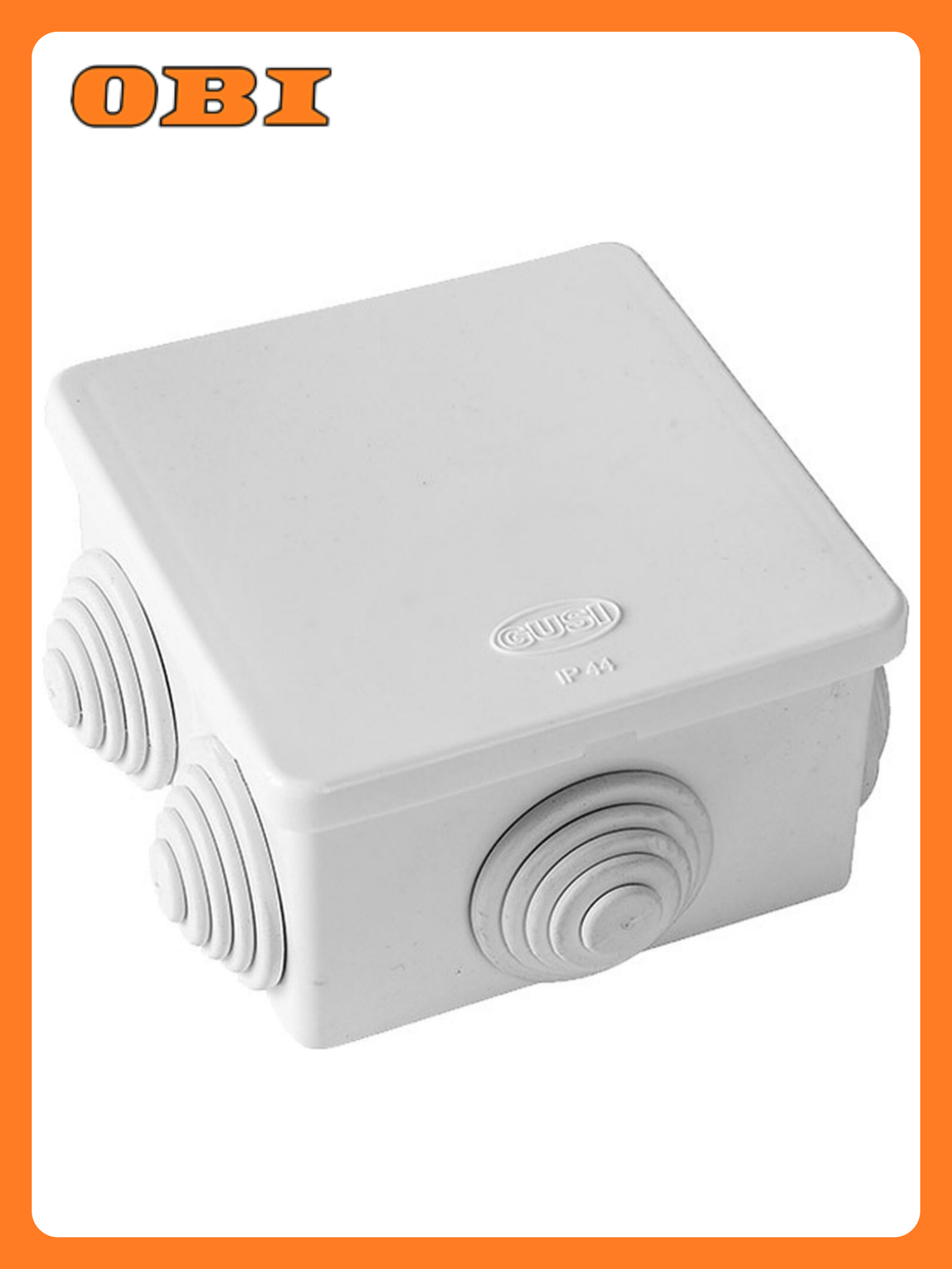 Распределительная коробка Gusi Electric С3В76 6 вводов 70х70х40 мм