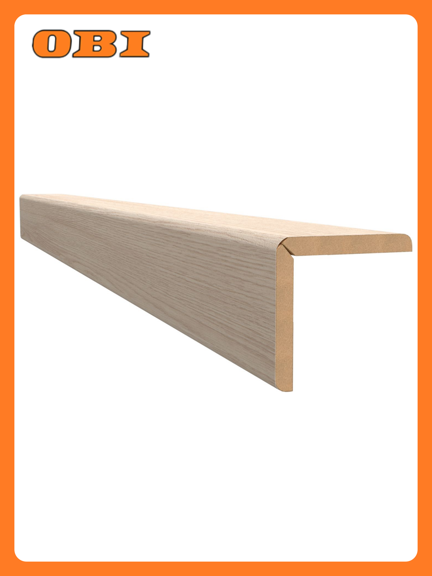 Угол универсальный для МДФ панелей STELLA 2700 мм Дуб Снежный