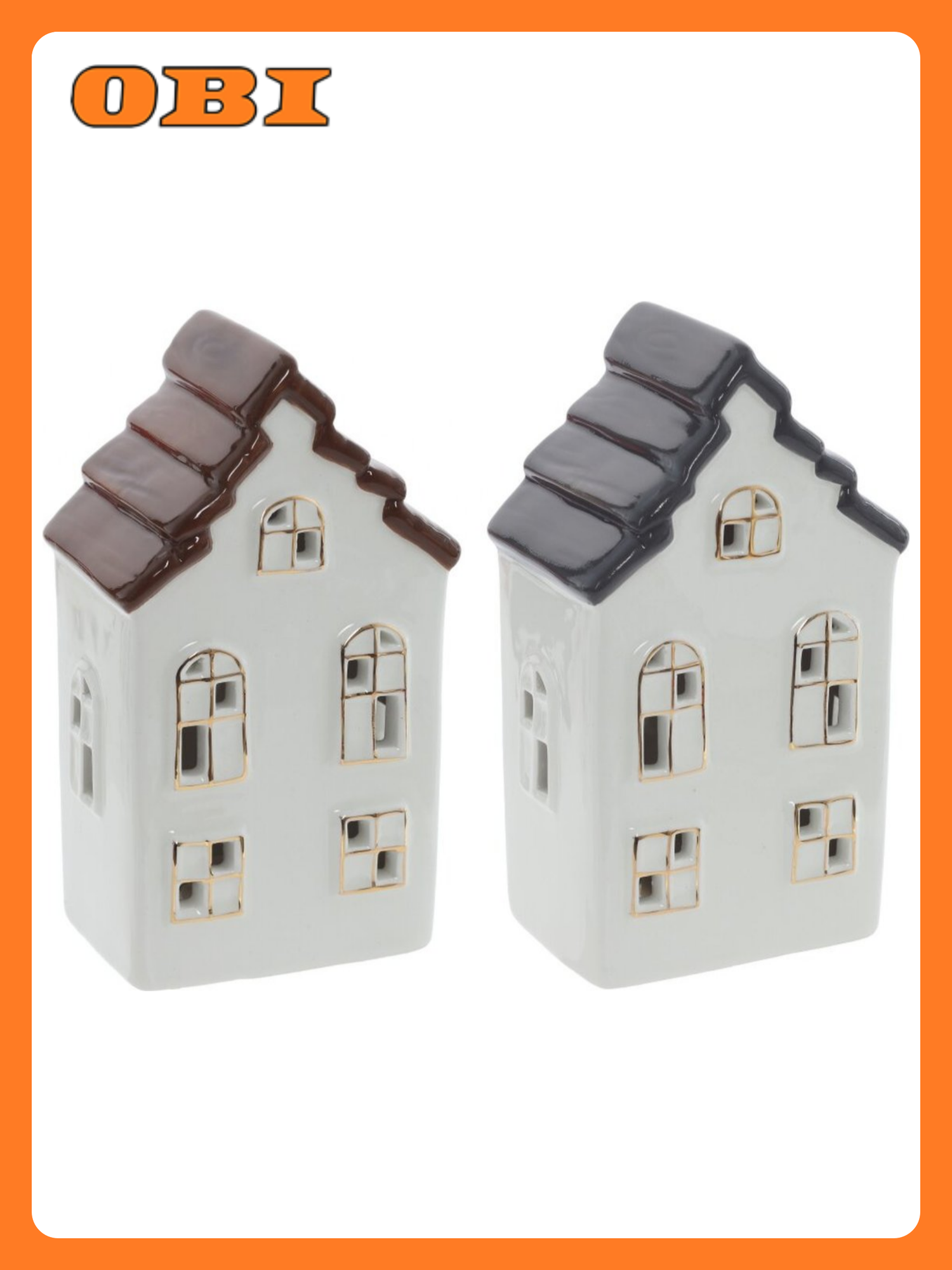 Изделие декоративное Домик с подсветкой (LR44x2) L7 W5 H14 см 2в.