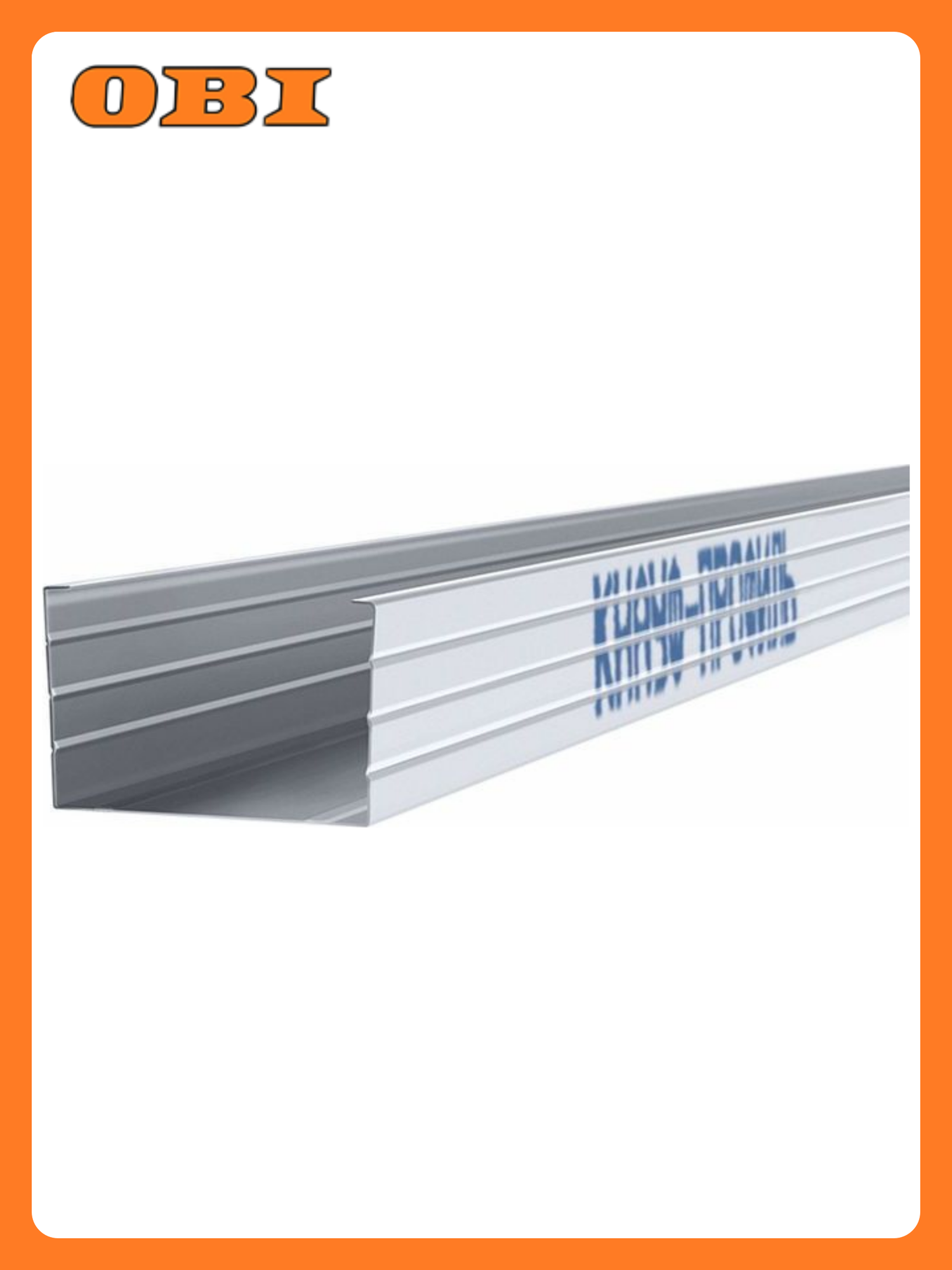 Профиль стоечный KNAUF 3000x75x50 мм толщина 06 мм