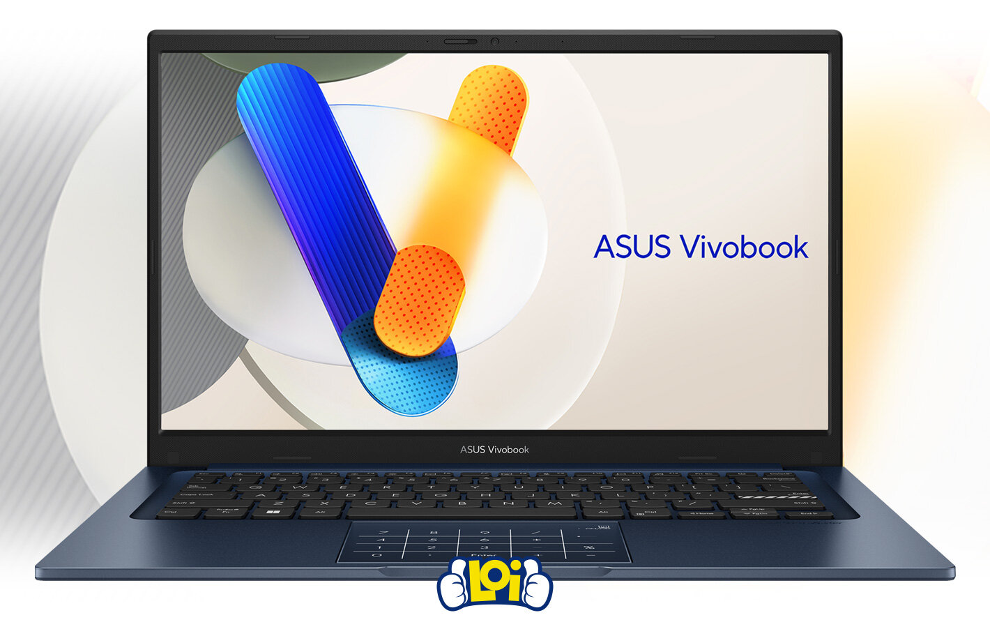 Ноутбук ASUS Vivobook 14 X1404VA-I512256, 14" FHD IPS, i5-1334U, DDR4 12GB, SSD 256GB, Asus NumPad