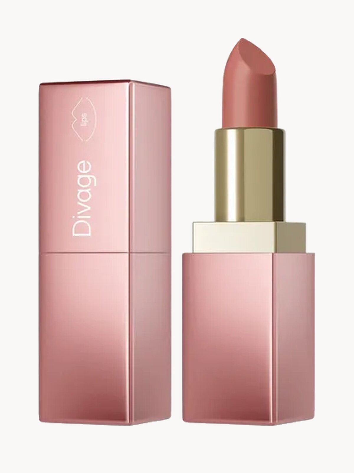 Divage Помада для губ Matte Sensuality Lipstick Тон 04 персиковый