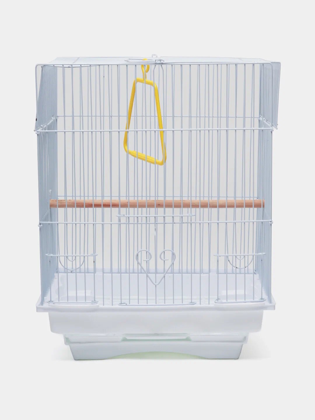 Удобная и мощная Клетка для птиц 39 * 30 * 21 см, А103, Белый
