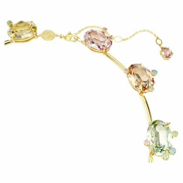 Колье SWAROVSKI, кристаллы Swarovski, Swarovski Zirconia, длина 39.46 см — фото 1