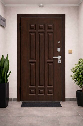 Изображение товара Входная дверь металлическая Almon/Wenge Veralinga 860x2050 Левое