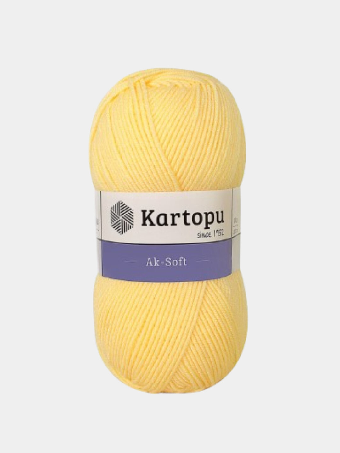 Пряжа Kartopu Ak-Soft гипоаллергенная, акриловая, 100 г, 250 м