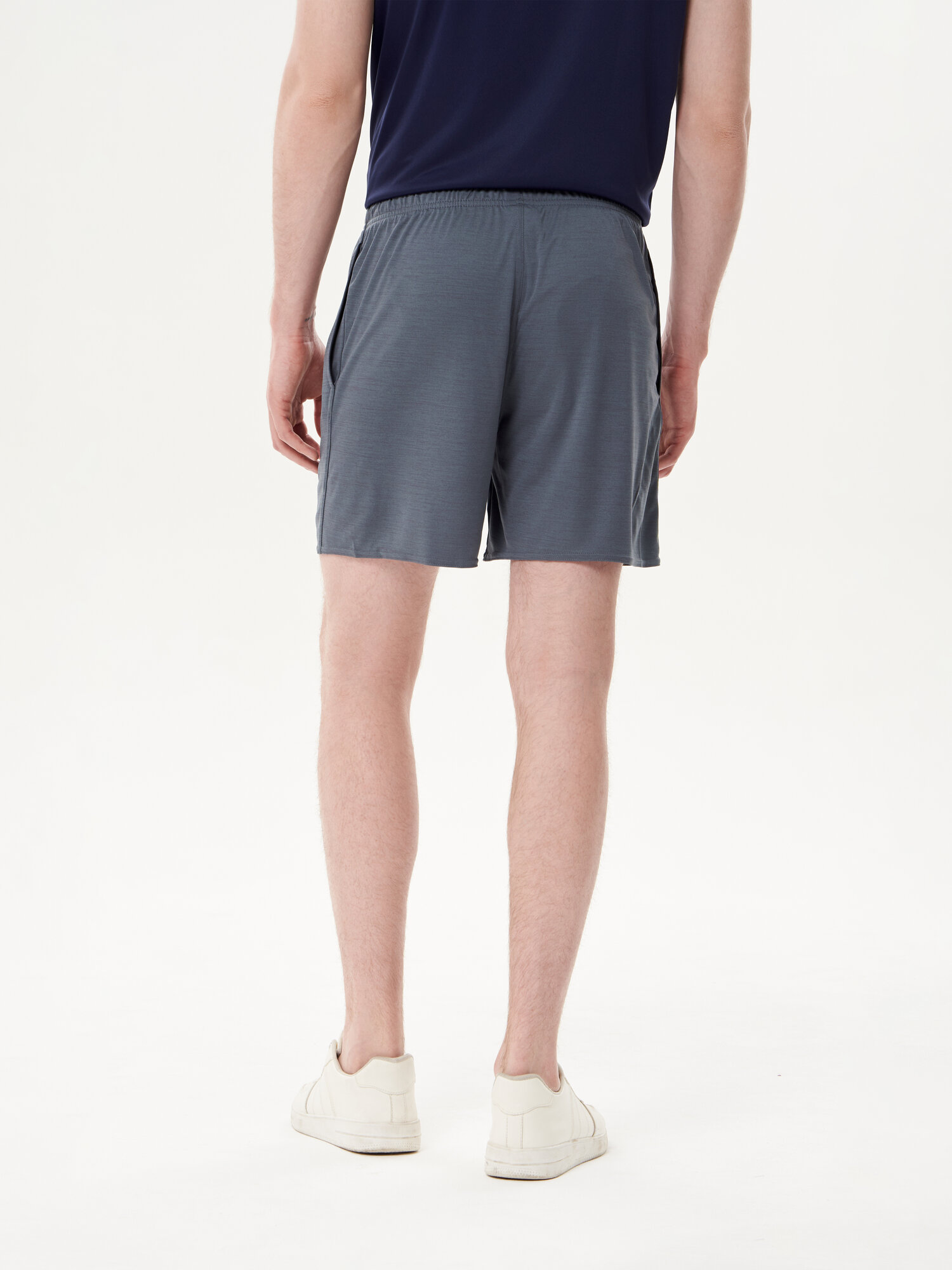 Шорты Reebok Train Knit, размер L INT, темно-серый — фото 1