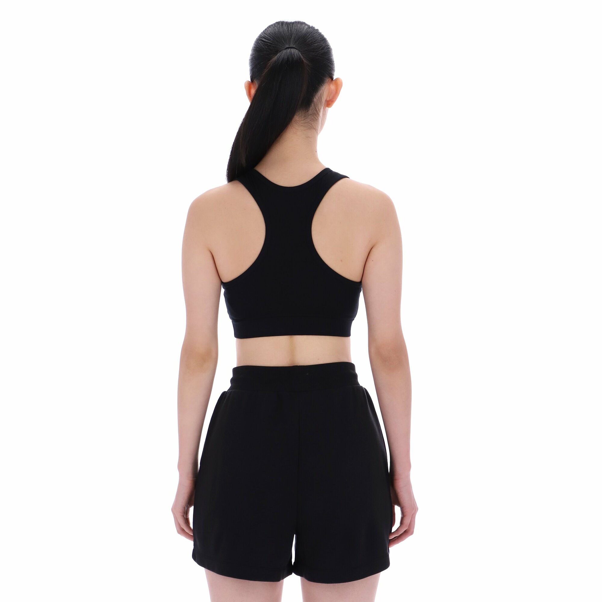 Топ Reebok PIPER SCOOP NECK SMALL LO, размер M INT, черный — фото 1