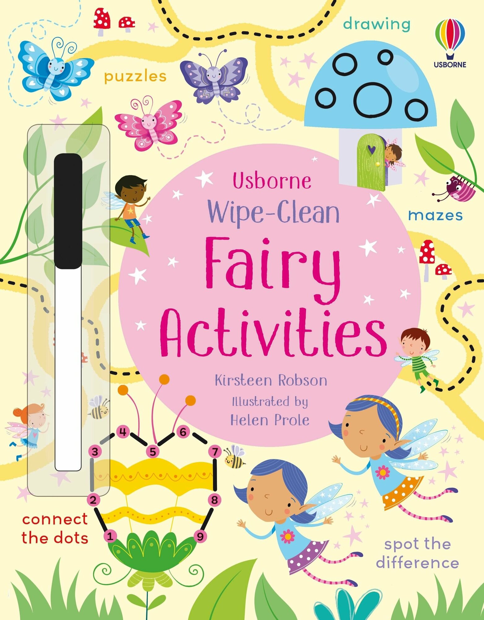 Wipe-Clean Fairy Activities / Robson Kirsteen / Книга на Английском