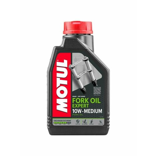 Вилочное масло Motul Fork Oil Expert Medium 10W, Объем 1 л, ОЕМ-код 105930