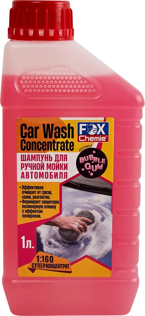 Автошампунь для ручной мойки Fox Chemie LMF89 1 л