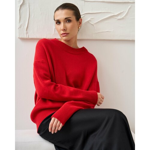 фото Джемпер look7, размер m/l, , белый, красный