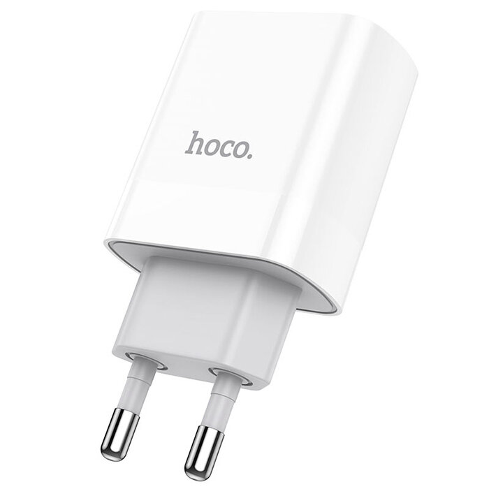 Зарядное устройство HOCO C80A Plus Rapido Lightning White