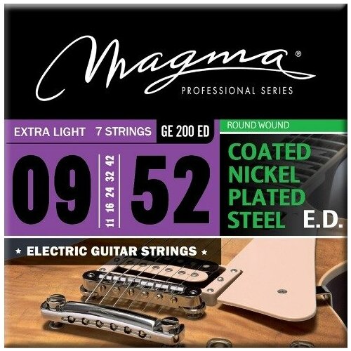 Струны для электрогитары Magma Strings GE200ED