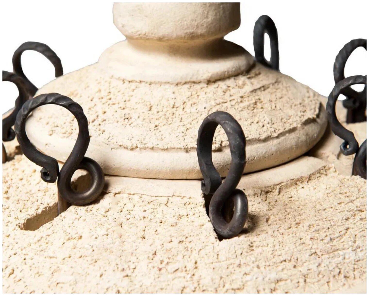 Тандыр AMFORA Охотник, 40л, 50см, вертикальное размещение, дровяной, в комплекте 8 шампуров — фото 1